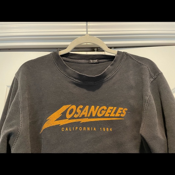 Pacsun raw hem cropped shirt - Picture 2 of 4